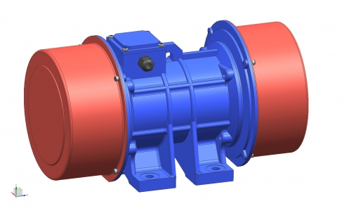 MVE Three phase and Four pole vibrator motor